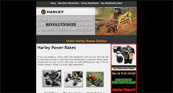 Desktop Screenshot of harleyrakesonline.com